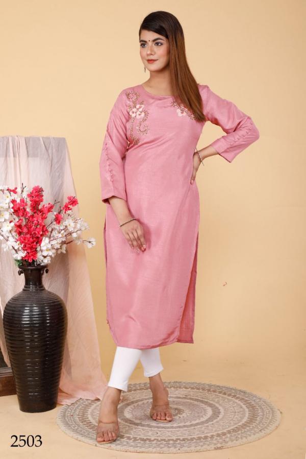 Stylishta Shalvi Soft Silk Designer Exclusive Kurti Collection